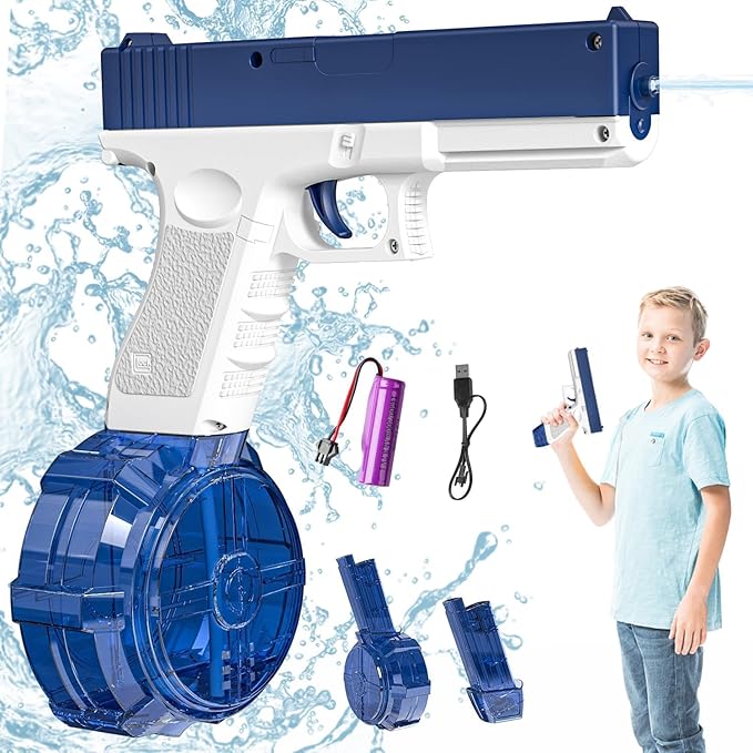 Pistola de Agua Electrica Con Depositos