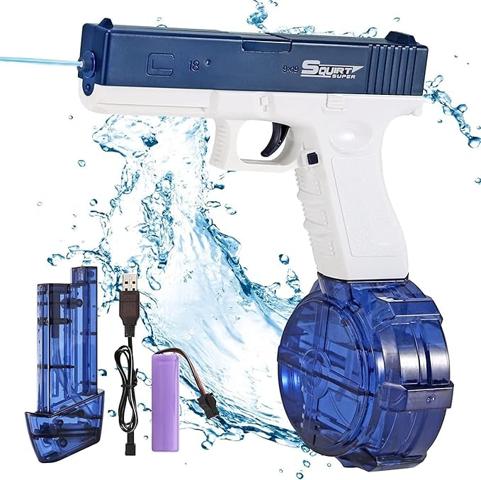 Pistola de Agua Electrica Con Depositos